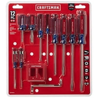Juego De Destornilladores Craftsman, Surtido, De 12 Piezas (Cmht65044)