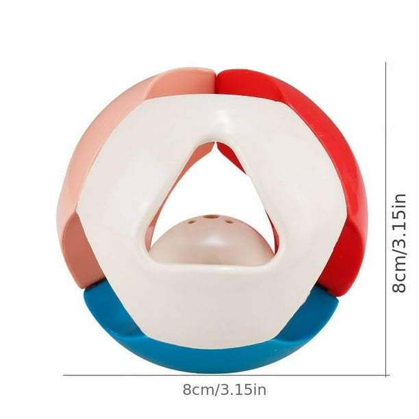 Baby Soft Rubber Rattles, Safe To Chew And Can Be Boiled And Sterilized, Without Peculiar Smell