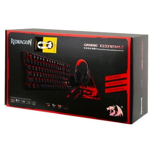 Redragon - K552-Bb-2-Sp 4In1 Combo: K552-Sp+M601+H120+P001 Open Box
