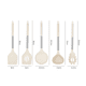 thumbnail image 2 of Set de Utensilios de Cocina de Silicona y Madera (12 Piezas) – Blanco, 2 of 3