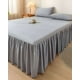 thumbnail image 3 of Faldón De Cama Con Volado Protector De Base De Cama Plaza Y Media 06, 3 of 5