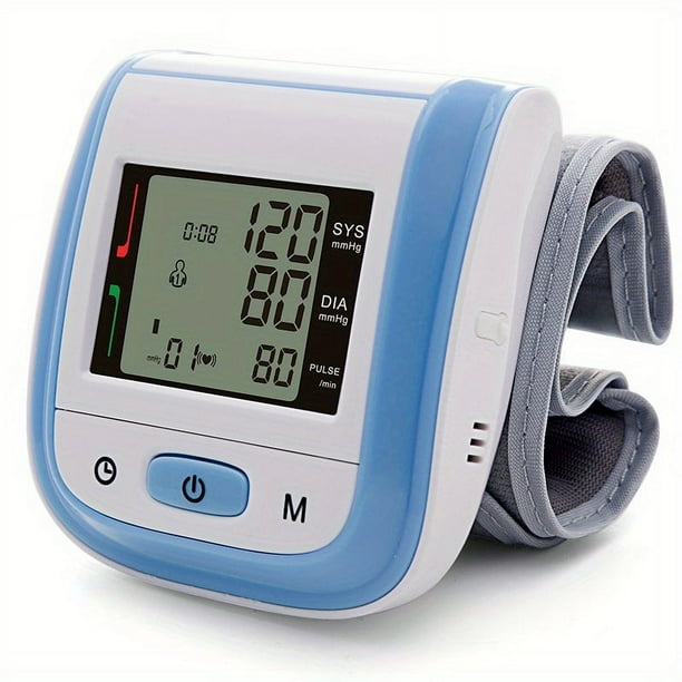 Accurately Monitor Your Blood Pressure & Heart Rate with Automatic Digital Wrist Monitor