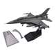 thumbnail image 3 of Modelo De Caza De Aleación 1/72 F16D Con Base De Exhibición Coleccionables Para Estante, 3 of 5