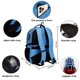 thumbnail image 4 of Mochila SHRRADOO para portátil de viaje, antirrobo, puerto USB de 16,3 pulgadas, 4 of 7