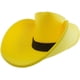 thumbnail image 1 of Sombrero Vaquero De Espuma De Gran Tamaño Amarillo Para Adultos Y Niños, 1 of 7