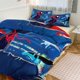 thumbnail image 1 of Cartoon Spiderman Kid Boy Room Decor Size Bedding Set for 3 Piece Bedding with 1 Flat Sheet And 2 Pillowcases Twin, 1 of 5