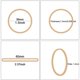 thumbnail image 2 of Foshine Rubber Bands Size 16, 500 pcs, Small Rubber Bands for Office, 2 of 3