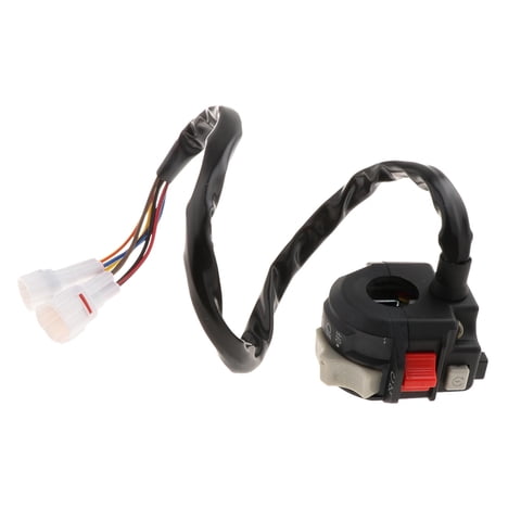 Ioensy - Interruptor De Control Del Manillar Izquierdo 1S3-83973-11-00 Para Yamaha Atv Raptor 700