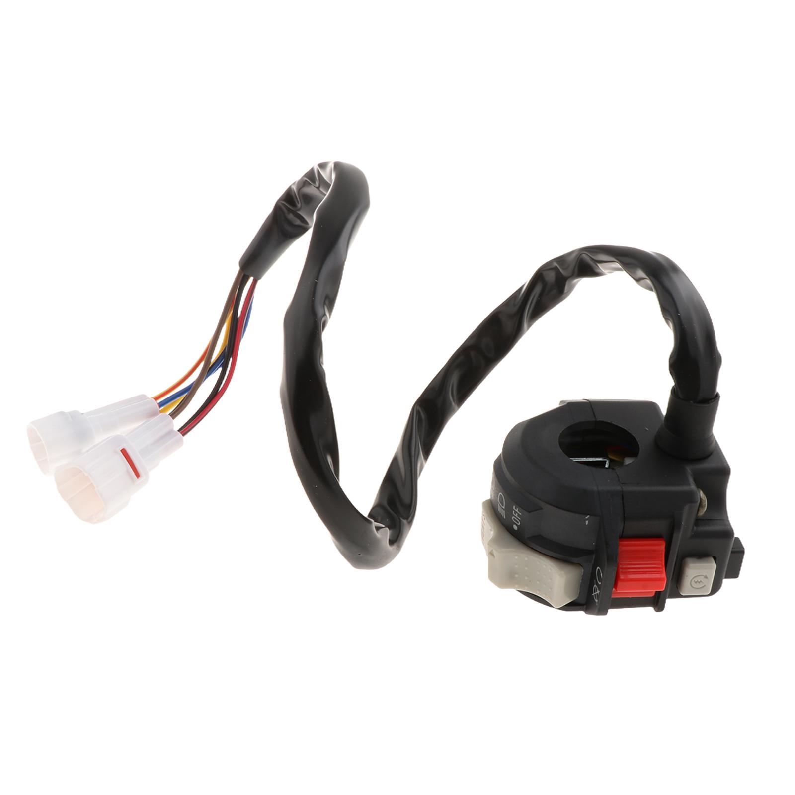 Ioensy - Interruptor De Control Del Manillar Izquierdo 1S3-83973-11-00 Para Yamaha Atv Raptor 700