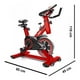 thumbnail image 2 of Bicicleta Spinning Resistencia 6kg Yepsport rojo, 2 of 9
