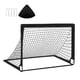 thumbnail image 3 of Red De Portería De Fútbol Para Niños, Puerta De Fútbol Compacta Para Parque, Jardín, Deportes Al Aire Libre, Color Negro, 3 of 3