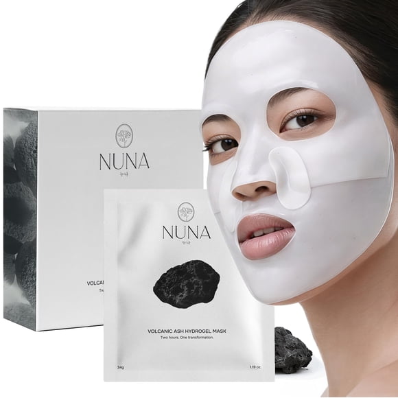 Mascarilla Facial Hidrogel De Ceniza Volcánica Con Ácido Hialurónico