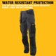 thumbnail image 3 of Pantalones de trabajo DEWALT Barstow Pro-Stretch resistentes al agua para hombre, 3 of 6