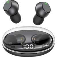 Aaronmei Auriculares Inalámbricos Bluetooth 5.0 Negro