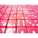 thumbnail image 5 of Juego de 10 dados de juego Hobby Monsters de 16 mm, rosas con pepitas blancas, 5 of 5