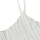 thumbnail image 5 of Top de Tirantes Tejido de Canalé Blanco blanco L, 5 of 5