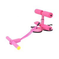 Magideal - Sit Up Bar Ab Máquina Ab Máquina Portátil Soporte De Tobillo Acolchado Con Equipo De Entrenamiento De Barra De Abdominación De Cuerda Elástica Para El