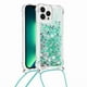 thumbnail image 2 of Funda FOXDOCK para iPhone 15 Pro Max con Cuerda Ajustable, Brillo Líquido, Protección Antigolpes y Lente – Ideal para Regalo, 2 of 6