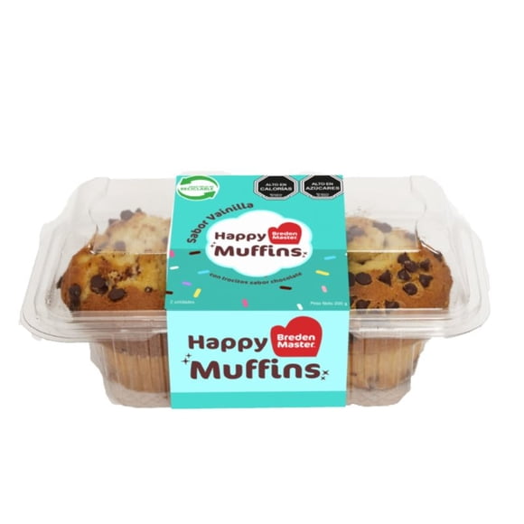 Muffins Soft Chip Chocolate, 2 Un