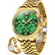 thumbnail image 1 of Reloj OLEVS KYSG2932 Dorado Cronógrafo Fase Lunar L, 1 of 3
