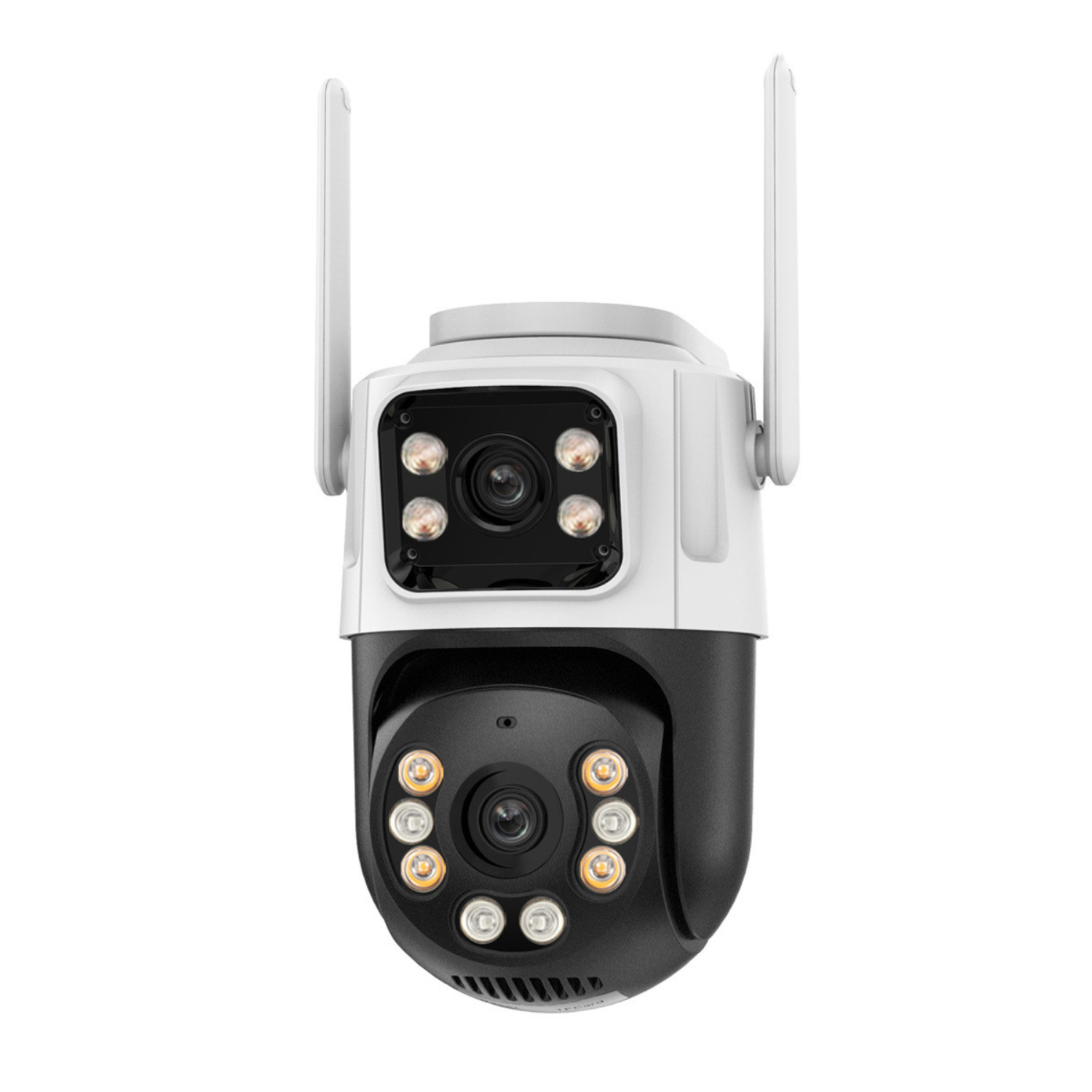 Genérico - Camara De Seguridad Doble Ip66 2 Antena Wi-Fi 360° App Icsee