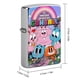 thumbnail image 2 of El asombroso mundo de Gumball-theme Copper Metal Lighter Shell, Premium Replacement Refillable Lighter Case with Durable Metal Construction, Compatible with Zippo and Most Standard Lighter Models, 2 of 6