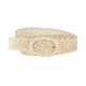 thumbnail image 1 of INSPIRE CHIC Cinturones de Cintura Delgados para Mujeres, Cinturones Bohemios Trenzados y Tejidos para Vestidos con Hebilla de Metal 22.83-33.07" Beige, 1 of 4