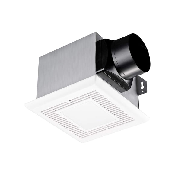 Ventilador de baño Tech Drive 50 CFM 1.0 Sone con luz LED 4000 K