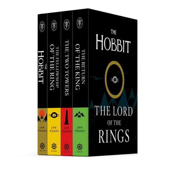 Colección de libros William Morrow: El Hobbit y El Señor de los Anillos