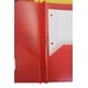 thumbnail image 5 of Folders escolares School Smart de polipropileno con 2 bolsillos y sujetadores, rojos, paquete de 25, 5 of 9
