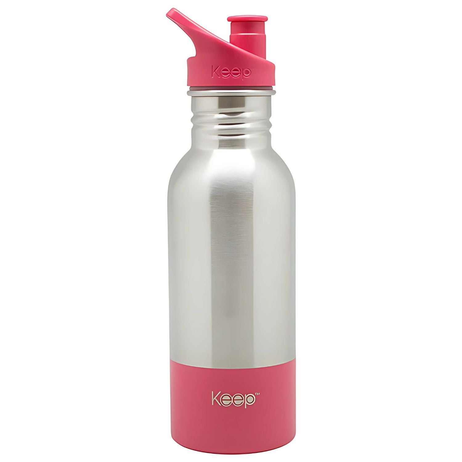 Botella Metálica Keep 600 Ml Color Fucsia - Ps