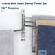 thumbnail image 5 of Colgador De Toalla Acero Inoxidable 304 4 Brazos 180 Grados Baño, 5 of 7