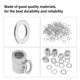 thumbnail image 4 of Arandelas Mudder 14 mm 200 piezas Aluminio 94109, 4 of 7