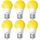 thumbnail image 1 of Bombillas LED para insectos Sunco A15, 8 W, 2000 K, color amarillo, paquete de 6 unidades, para exteriores, 1 of 8