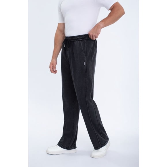 Pantalón Hombre Recto Tipo Jeans Primavera Verano Mezclilla 4004