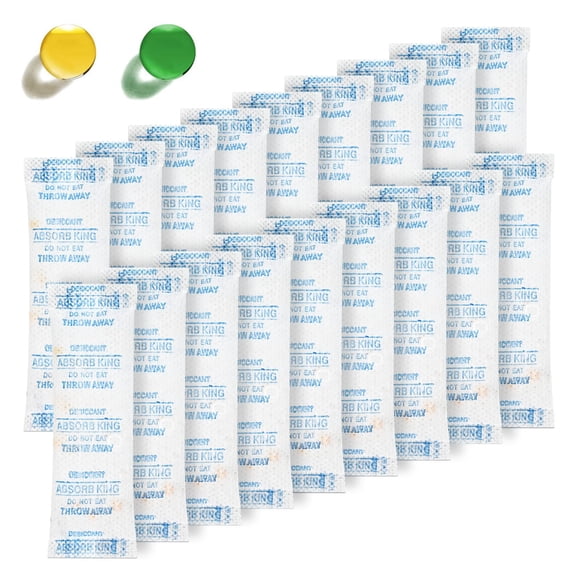 Paquetes de gel de sílice que absorben 150 paquetes de 5 g para almacenamiento de alimentos