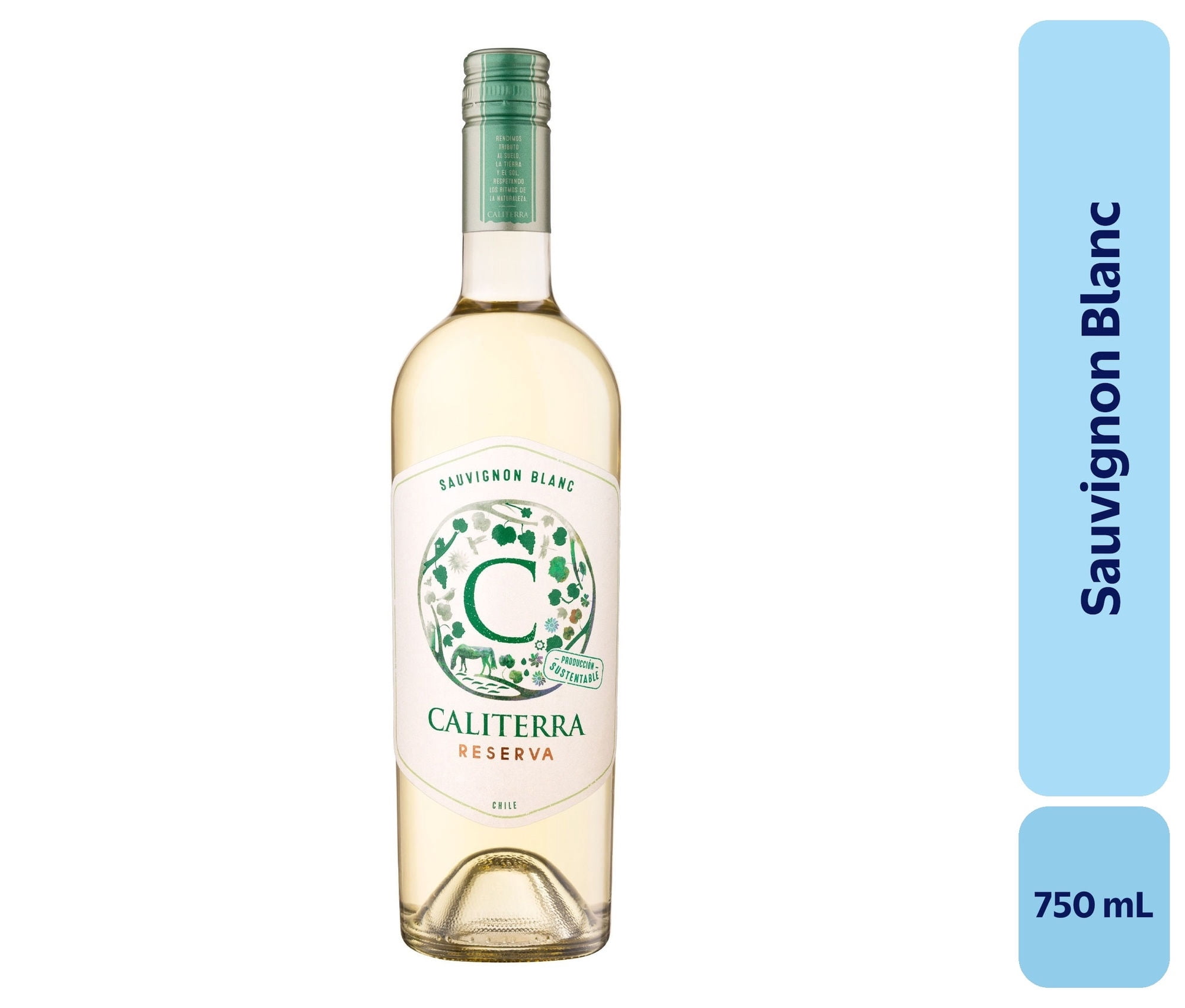 Vino Sauvignon Blanc Botella 750 mL Caliterra