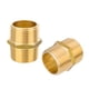 thumbnail image 1 of Paquete de 2 accesorios de tubería de latón EFIELD, 1 boquilla hexagonal macho NPT, 1 x 1, 1 of 9