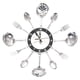 thumbnail image 4 of Cubiertos Creativos, Reloj De Pared, Cubiertos, Utensilios De Cocina, Cuchara, Tenedor Para Decoración Artística, 4 of 5
