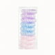 thumbnail image 1 of 9 Pcs Spiral Hair Ties No Crease, Coil Hair Ties, Phone Cord Hair Ties, Women Ponytail Holder Elastics, 1 of 5