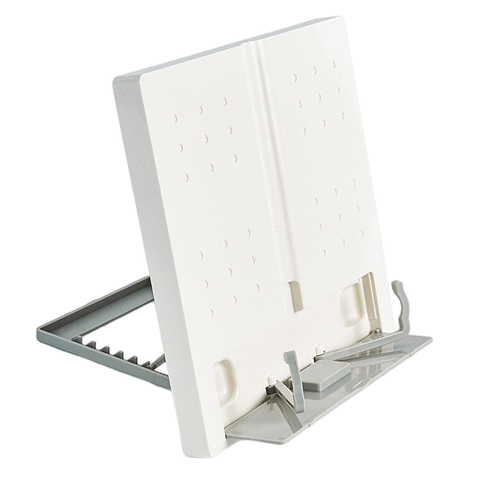 Magideal - Soporte Para Libros, Soporte Para Lectura De Escritorio, Soporte Para Computadora Portátil De Escritorio Con Ventilación Portátil Plegable, Soporte Pa