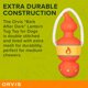 thumbnail image 2 of Farol Orvis Dog Tug Toy para perros que ladra al anochecer, para tamaño mediano/grande, 2 of 6