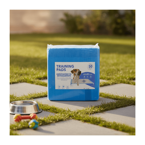 Genérico - Paquete 50 Unidades Sabanillas Desechables Para Entrenamiento Mascotas Perros 90X60 Cm