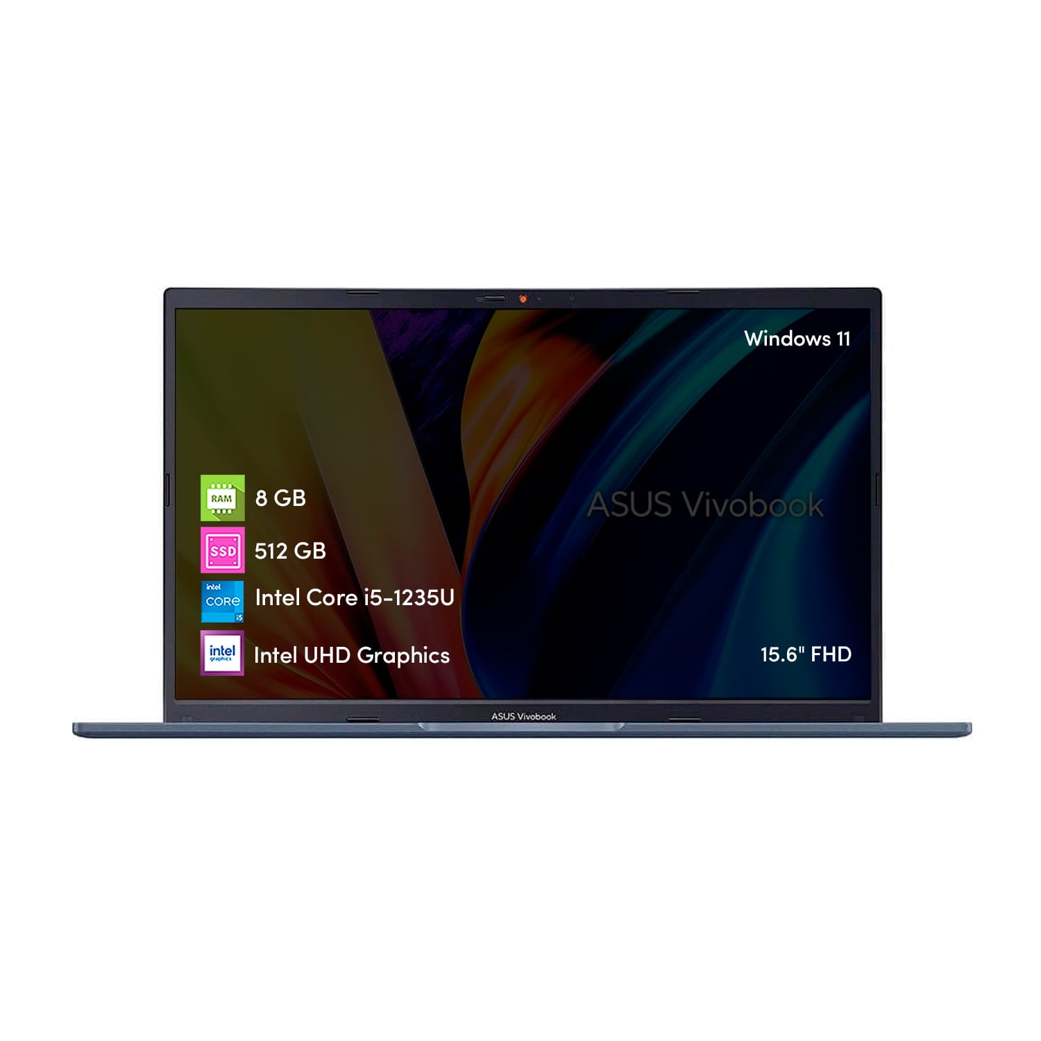 Notebook Asus Vivobook 15 Intel I5 8gb 512gb 15.6 Fhd Win11