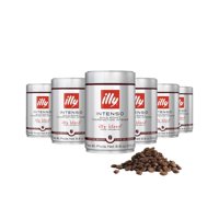 Grano Integral Intenso Bold Roast De Coffee Illy, 100% Arábica, 250 Ml, 6 Unidades