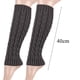 thumbnail image 4 of Calcetines térmicos de lana, calentadores de piernas de punto, calcetines de pelo para mujer, calentadores de piernas, calcetines de moda de otoño e invierno, calentadores de piernas, 4 of 5