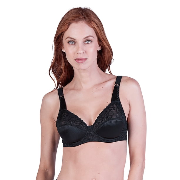 Sosten Microfibra Encaje Sin Arco Mujer LADY GENNY