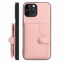 Foxdock Funda Para Iphone 12 Pro Max Con Bloqueo Rfid - Diseño Elegante Con Cierre De Botón