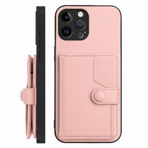 Foxdock Funda Para Iphone 12 Pro Max Con Bloqueo Rfid - Diseño Elegante Con Cierre De Botón