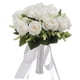 thumbnail image 5 of Flor de , ramo de boda nupcial, ramo de lanzamiento, ramo de boda de estilo rústico para novia, ramo de boda para adorno de aniversario , Blanco, 5 of 5